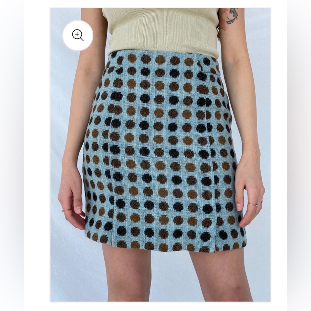 Boden Wool Mini Skirt